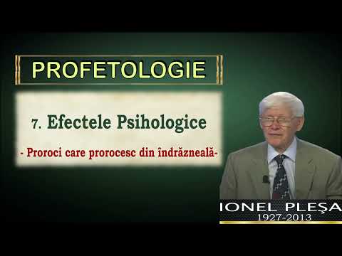 7. Efecte psihologice - prorocii din îndrăzneală -