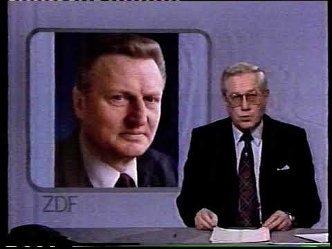 ZDF 30.12.1985 Heute Heinz Wrobel Programmvorschau