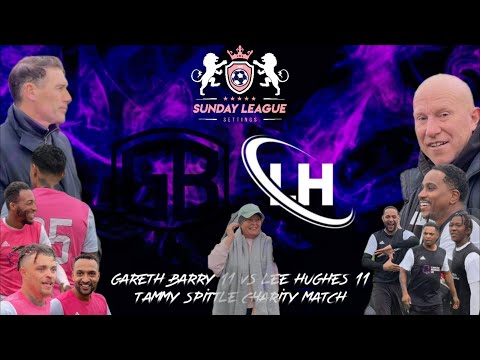 Sunday League Settings - Gareth Barry x11 vs Lee Hughes x11 - Tammy Spittle Charity Match 