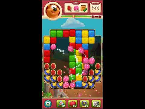 Toon Blast Level 3529 - NO BOOSTERS 🐻🐺🐱 | SKILLGAMING ✔️