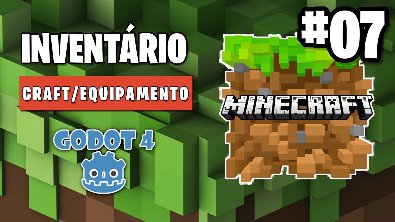 Godot 4 - Inventario Minecraft - #7 Coletando itens do cenário