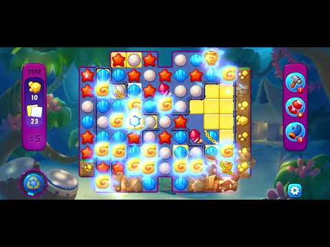 Fishdom level 2558 | ОЧЕНЬ СЛОЖНЫЙ УРОВЕНЬ