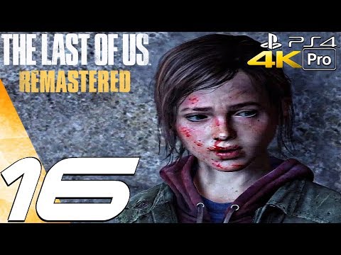 The Last of Us Remastered - Gameplay Walkthrough Part 16 - David Boss Fight (4K 60FPS) PS4 PRO