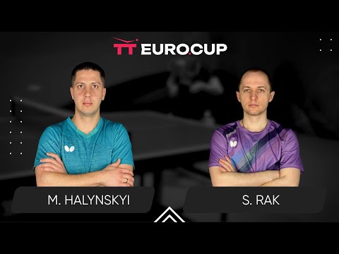 16:45 Mykola Halynskyi - Serhii Rak 02.08.2024 TT Euro.Cup Ukraine Star. TABLE 3