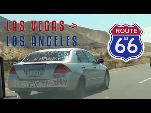 Travelling | USA Road Trip part 6: Route 66 from Vegas To Los Angeles (English Subtitles)