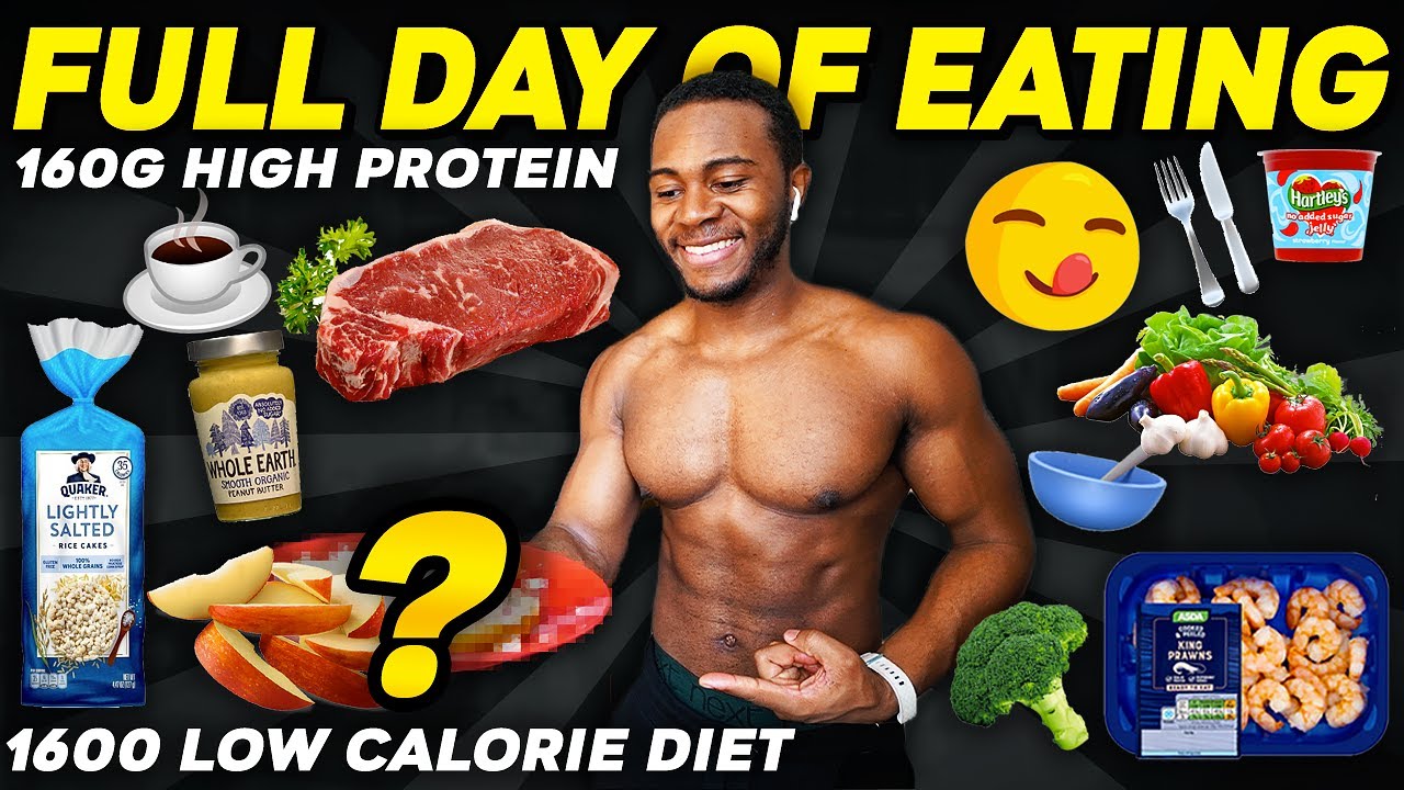 How to Eat 1600 Calories and NOT Get Hungry | High Protein Full Day of Eating