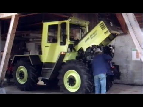 Mercedes-Benz MB-trac: Video "Maintenance and Care of the MB-trac" - historical Mercedes-Benz film