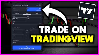 How To Trade Directly On TradingView ✔️ Connect TradingView Broker to Buy & Sell