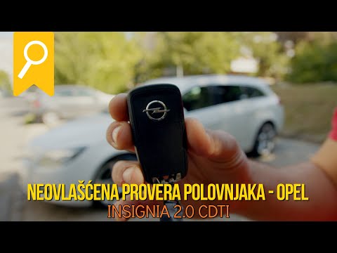 Neovlašćena provera polovnjaka - Opel Insignia 2.0CDTI
