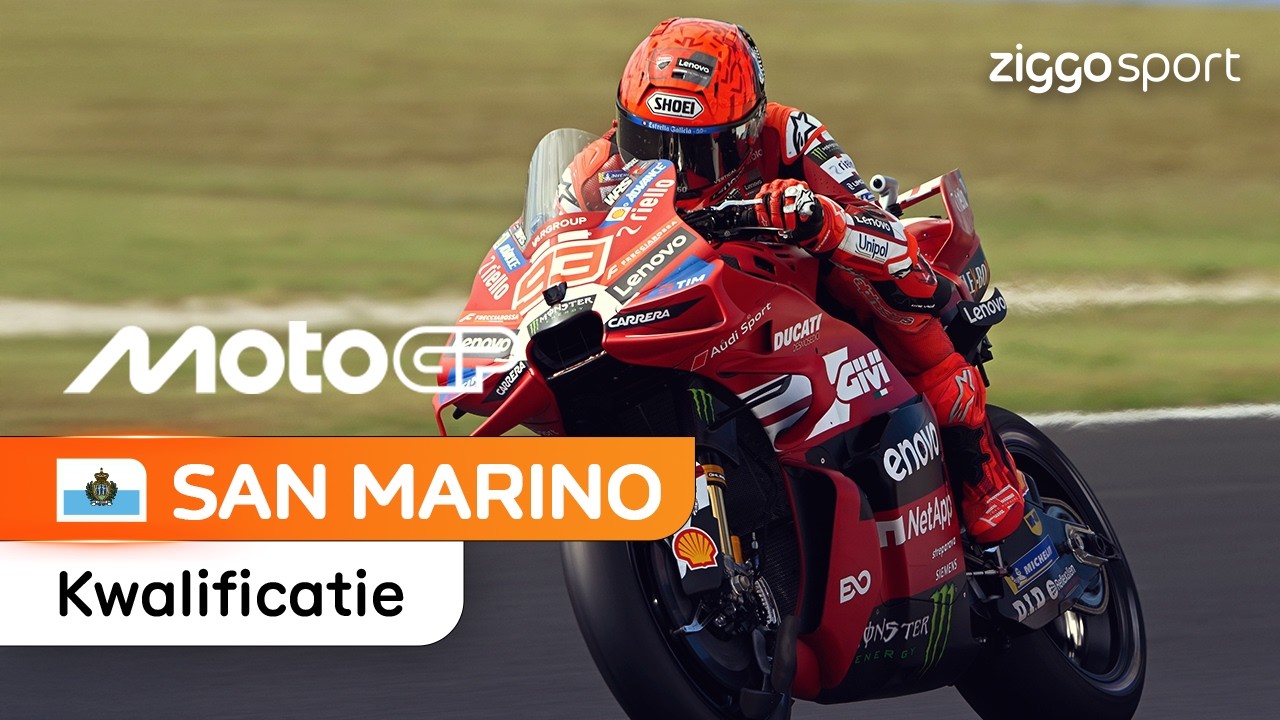 HET IS GLIBBEREN EN GLIJDEN OP VERRADERLIJKE BAAN!! 😱🧊 | Kwalificatie van San Marino | MotoGP 2026