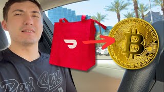 DoorDashing And Putting It Into BITCOIN