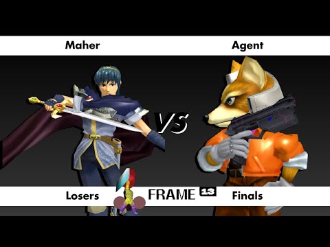 Frame 13 Melee Singles - Maher vs Agent | Losers Finals