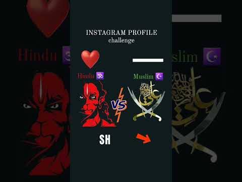 Instagram Profile Challenge | Trending Profile | ☪️muslim 😈attitude | #trending #profile #challenge