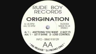 Origination - Let It Shine [RUDE004] - (Correctly Named)