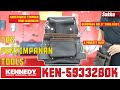 Kennedy KEN5933280K 3-Pocket 2-Loop Large Nail & Tool Pouch Oil Tan 2