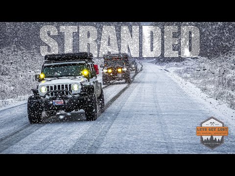 Exploring Secret Coastal Camp Spots In a Freak Snowstorm