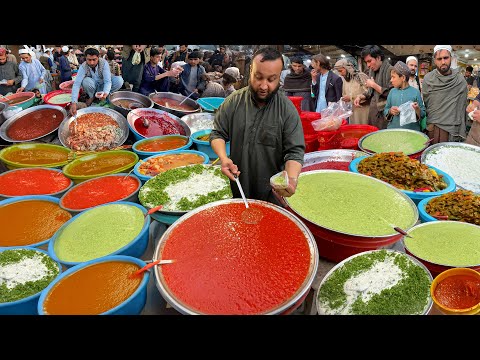 Breakfast in Afghanistan | Subha ka nashta | Traditional street food