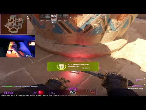 NIFTY didnt want me to POST HIS 1v5 in CS2