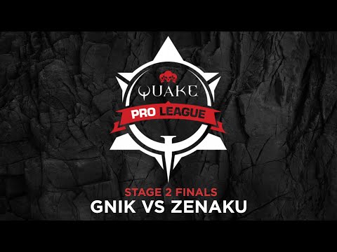 Gnik vs Zenaku - Quake Pro League - Stage 2 Finals - Day 1
