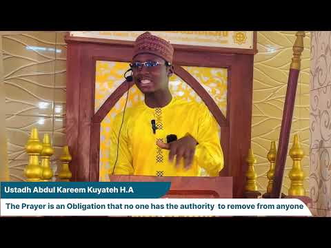 𝐓𝐡𝐞 𝐔𝐧𝐬𝐡𝐚𝐤𝐚𝐛𝐥𝐞 𝐎𝐛𝐥𝐢𝐠𝐚𝐭𝐢𝐨𝐧 𝐨𝐟 𝐏𝐫𝐚𝐲𝐞𝐫 𝐢𝐧 𝐈𝐬𝐥ā𝐦