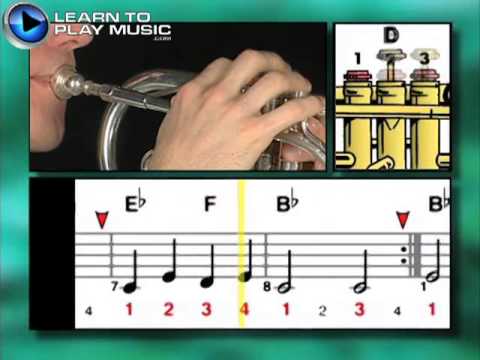 Ex009 How to Play Trumpet - Trumpet Lessons for Beginners