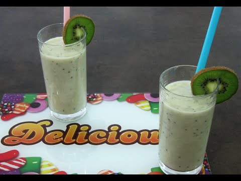 Recette smoothie banane kiwi