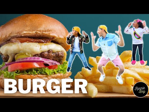 "Burger" Dance Song 🍔 | Ronnie Boy Kids [Official Music Video]
