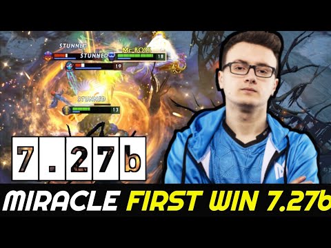 MIRACLE First Win in New 7.27b Patch with Enigma Dota 2