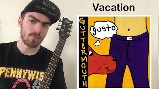 Guttermouth - Vacation (Guitar Cover) | Jacob Reinhart