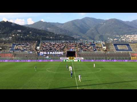 Como-Brescia, Stadio G. Sinigaglia 11/10/2015. Serie B. FALPE presente al Sinigaglia dopo 35 anni.