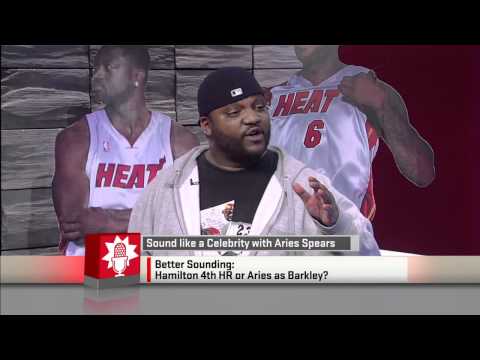 Aries Spears Does Impressions On SportsNation