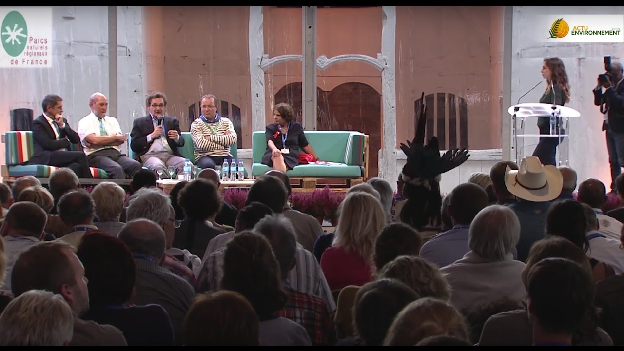 Table ronde sur la relation Homme/nature au congrès des Parcs naturels régionaux de France