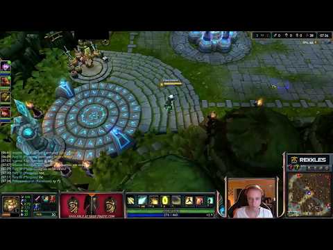 Rekkles - Ezreal vs Caitlyn Challenger Ranked solo queue AD