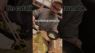 Un català menja Motsunabe. カタルーニャ人初モツ鍋。#shorts #reaction #comidajaponesa #japanesefood