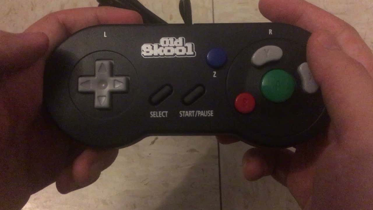 The Game Controller #1: GameCube Old Skool digital controller