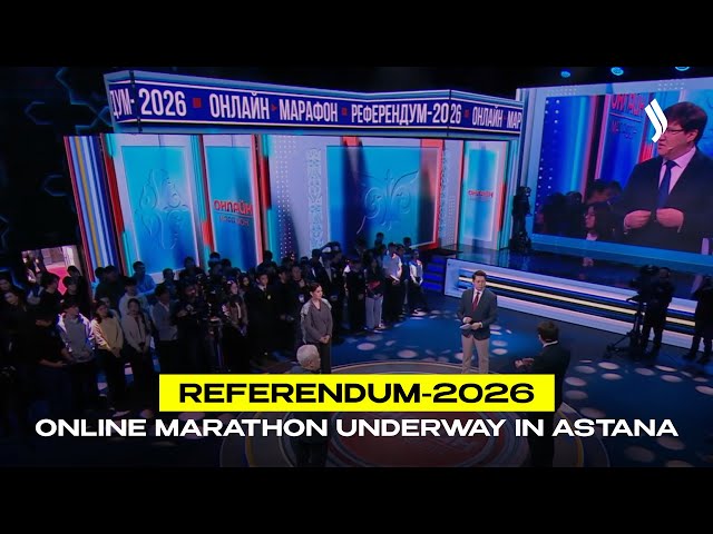 Referendum-2026 online marathon underway in Astana