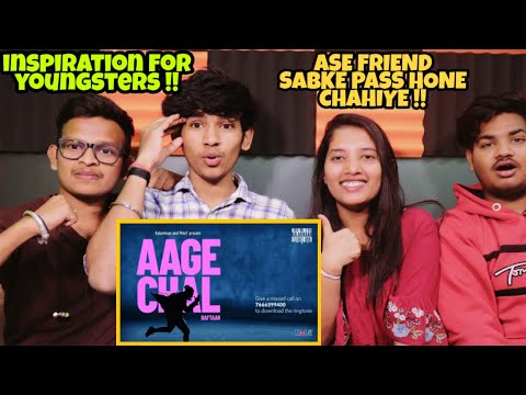 AAGE CHAL (OFFICIAL VIDEO) - RAFTAAR | SAURABH LOKHANDE | !LLMIND | KALAMKAAR | Reaction