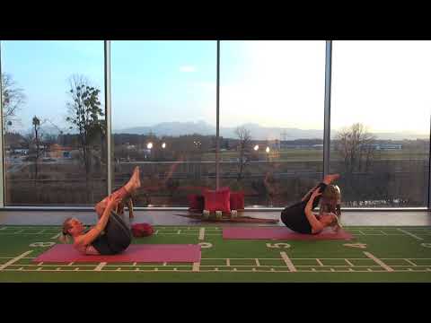 PILATES FLOW mit Heike & Johanna - ONLINE YOGA - ONLINE KURSE