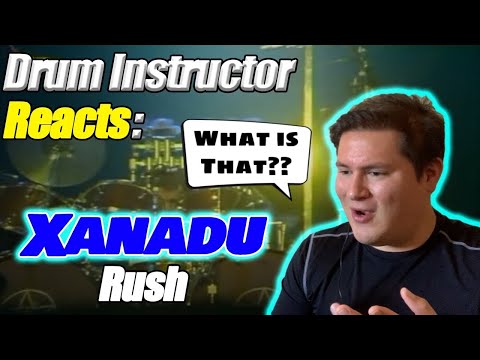 Drum Instructor Reacts to Xanadu by Rush | Xanadu Reaction