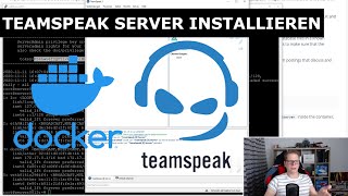 Teamspeak Server installieren mit Docker #Linux #Teamspeak #Docker #TS3 #install #kubernetes