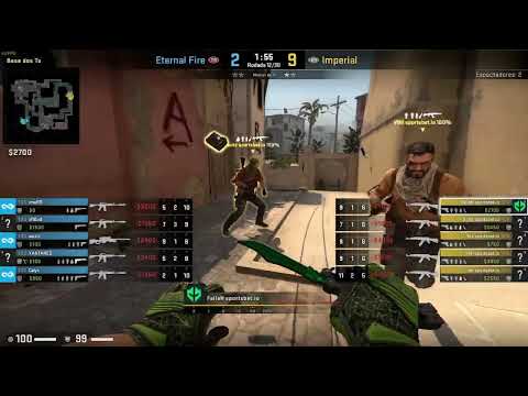 Pov csgo demo FalleN (43/30) Imperial vs Eternal Fire - Mirage (Roobet Cup 25/06/2022)