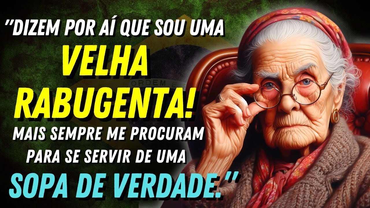🛑 PALAVRAS e CONSELHOS SINCEROS desta AVÓ 👵 CUIDADO ela NÃO tem PAPAS na LÍNGUA 😨