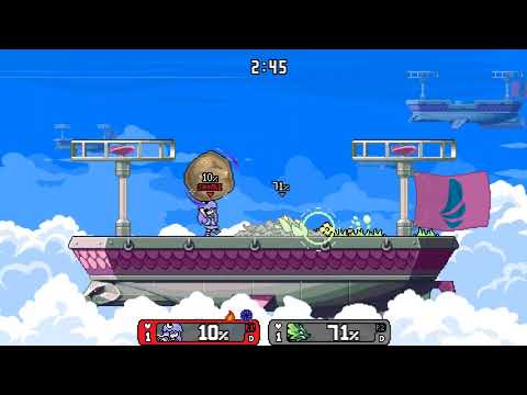 Rivals of Aether - Yuuto Ichika (Shomi Todonoda) vs. Sylvanos (CPU)