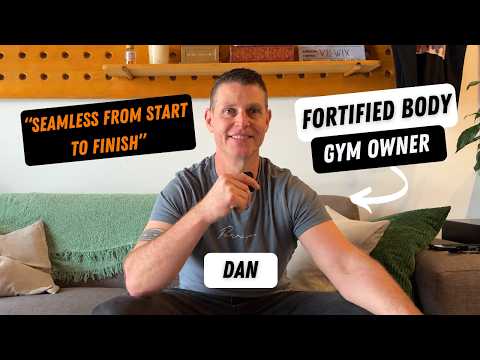 Fortified Body Gym video testimonial for Viewix