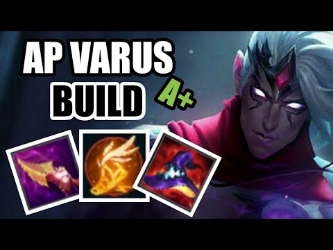 Patch 2.2C Varus Tier-S Build Dragon Lane WildRift Season 2