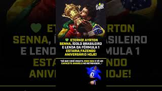 𝗣𝗢𝗗𝗘 𝗖𝗢𝗠𝗘𝗠𝗢𝗥𝗔𝗥 QUE HOJE É ANIVERSÁRIO DO BECO, FML! 🙏💚💛#AyrtonSenna #Formula1 #Netflix