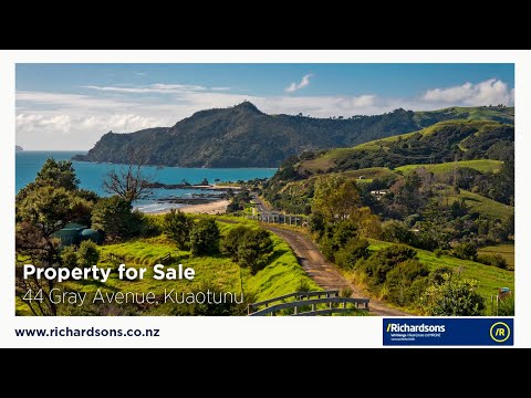 Property for sale 44 Gray Avenue Kuaotunu.