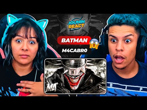 Batman Que Ri (DC Comics) - Piada Mortal | M4rkim | [React Rap Nerd] 🔥
