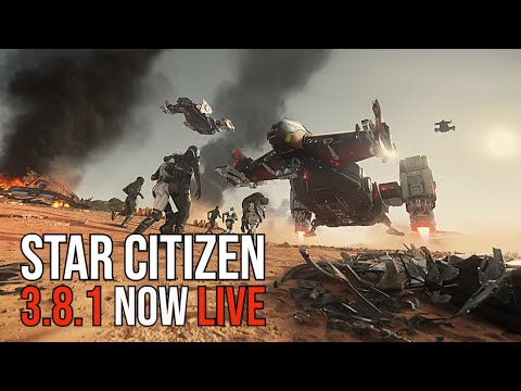Star Citizen 3.8.1 NOW LIVE | NEW FEATURES | Lunar Festival Sale