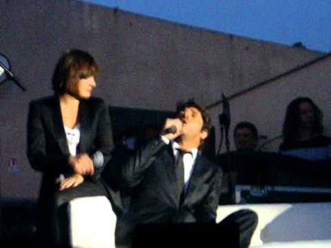 Concert Patrick fiori Mimizan duo avec Anne Etchegoyen